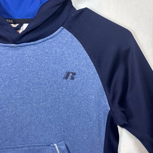 Russell Hoodie Sweatshirt BlueSize Medium 8Boys - Picture 4 of 14
